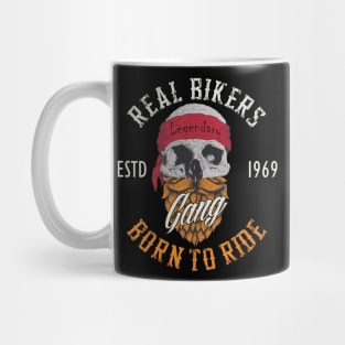 Real Bikers Born To Ride Mug